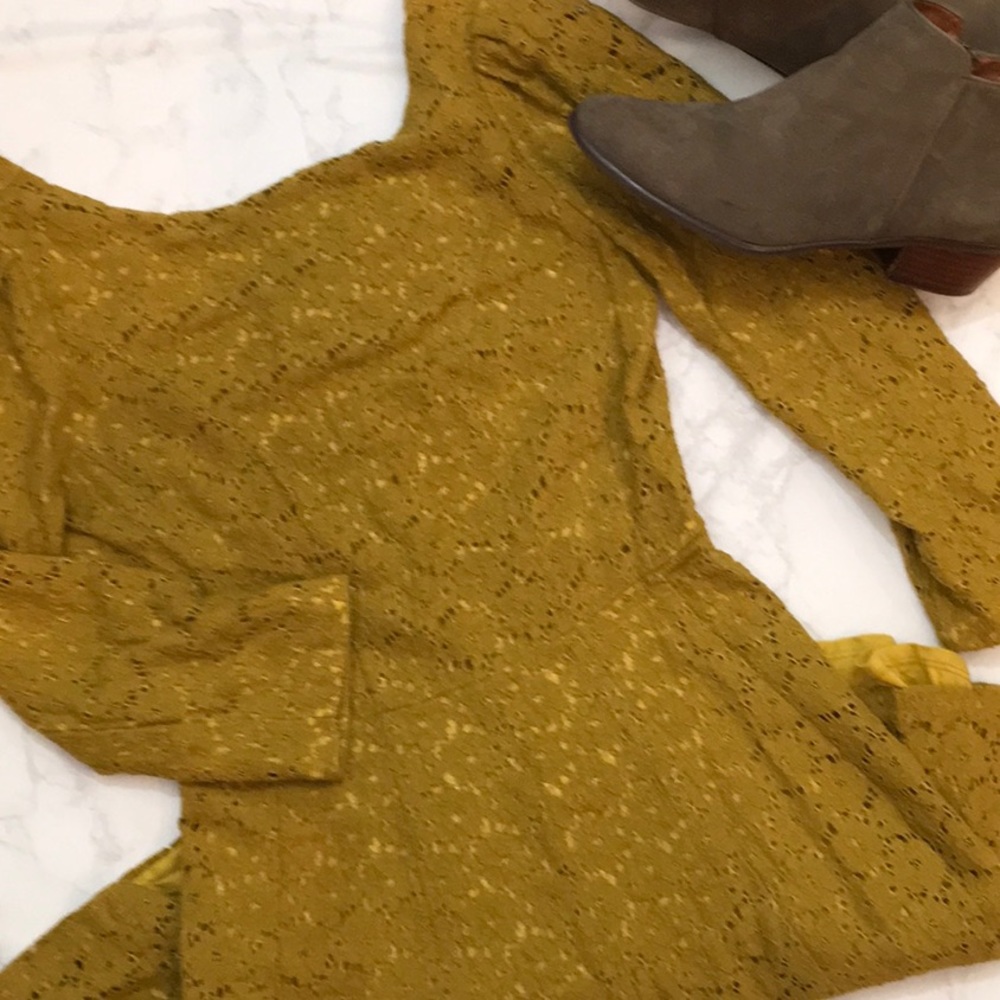 ARK & CO FALL LACE DRESS!!